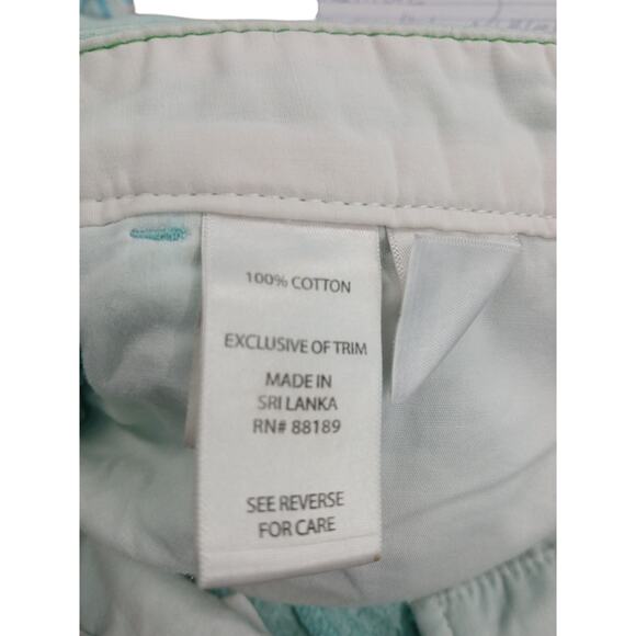 Lilly Pulitzer Buttercup Shorts/Scalloped Hem / Turquoise/2 - Picture 8 of 10